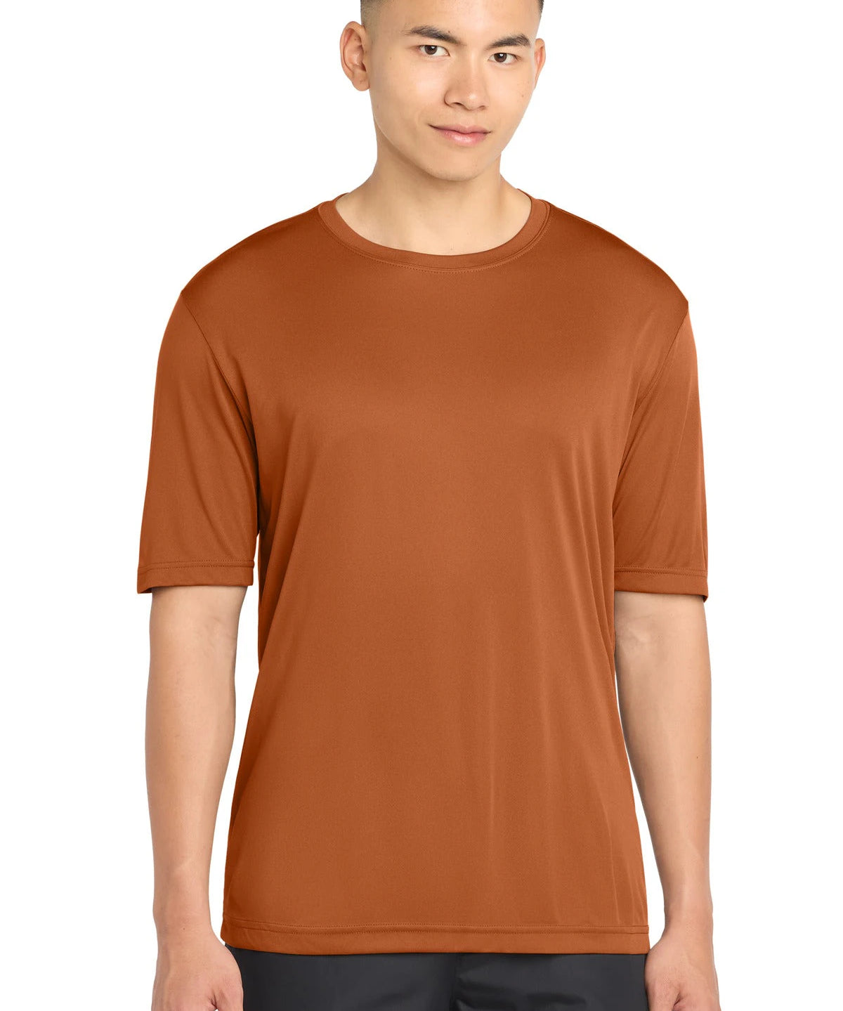 Ashwaubenon High School Football (Boys) - Texas Orange Sport-Tek PosiCharge Competitor Tee. ST350 (model)