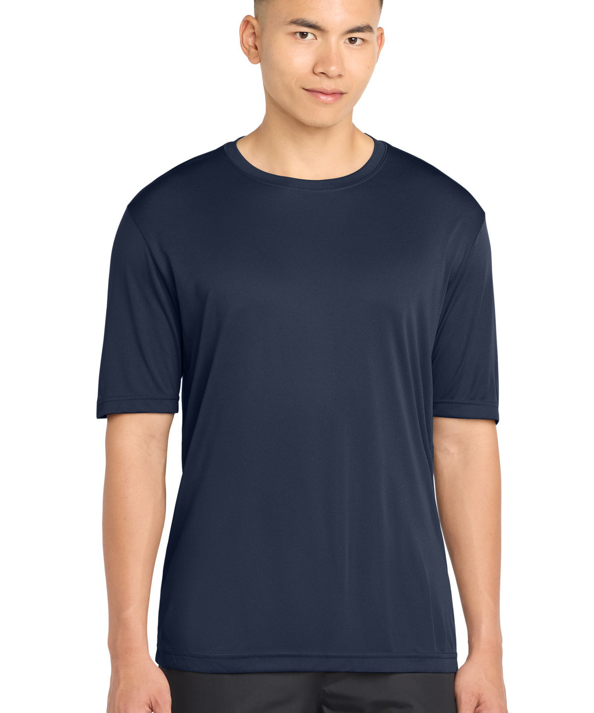 Ashwaubenon High School Football (Boys) - True Navy Sport-Tek PosiCharge Competitor Tee. ST350 (model)