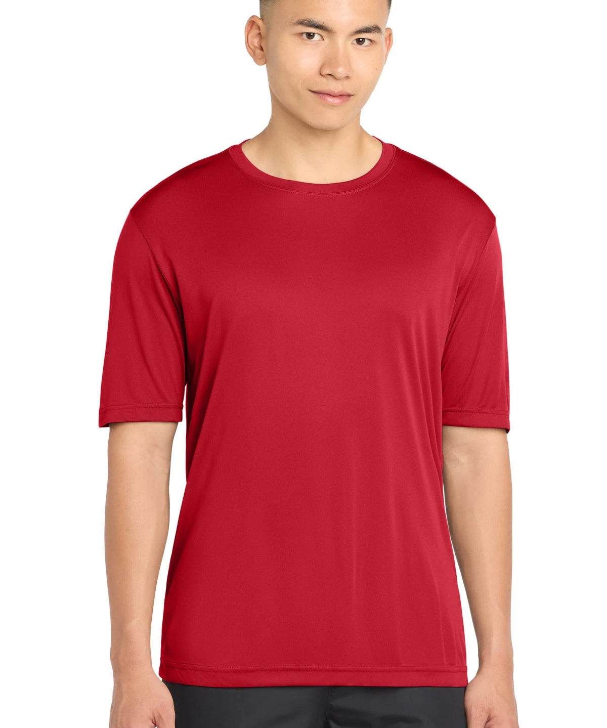 Ashwaubenon High School Football (Boys) - True Red Sport-Tek PosiCharge Competitor Tee. ST350 (model)