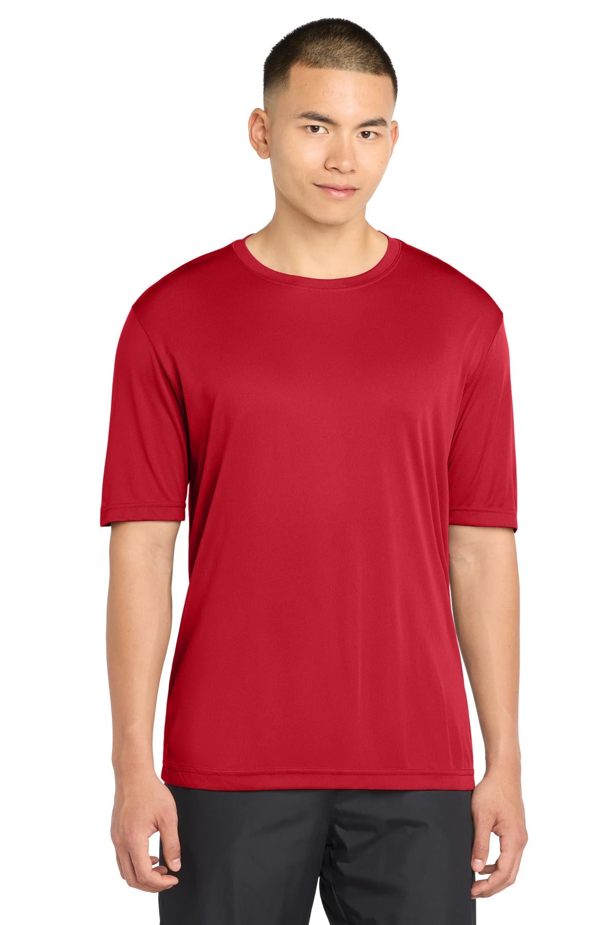 Ashwaubenon High School Football (Boys) - True Red Sport-Tek PosiCharge Competitor Tee. ST350 (model)