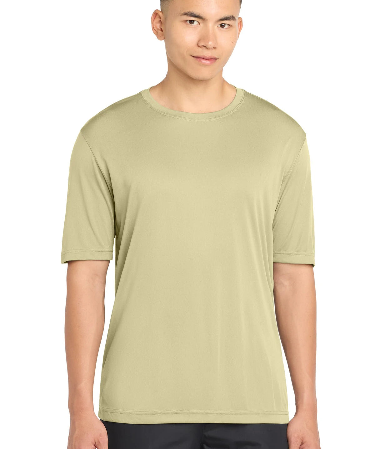 Ashwaubenon High School Football (Boys) - Vegas Gold Sport-Tek PosiCharge Competitor Tee. ST350 (model)