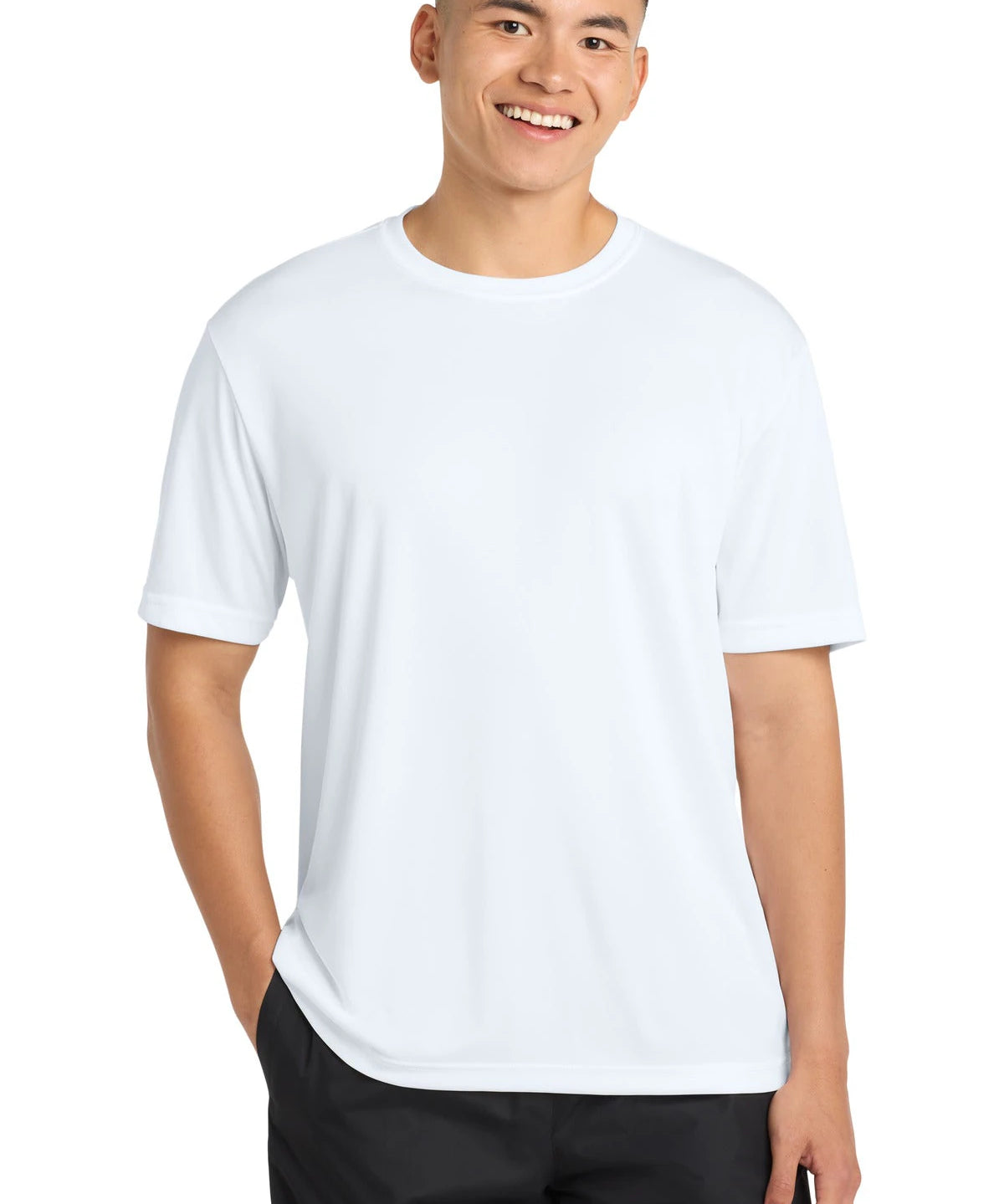 Ashwaubenon High School Football (Boys) - White Sport-Tek PosiCharge Competitor Tee. ST350 (model)