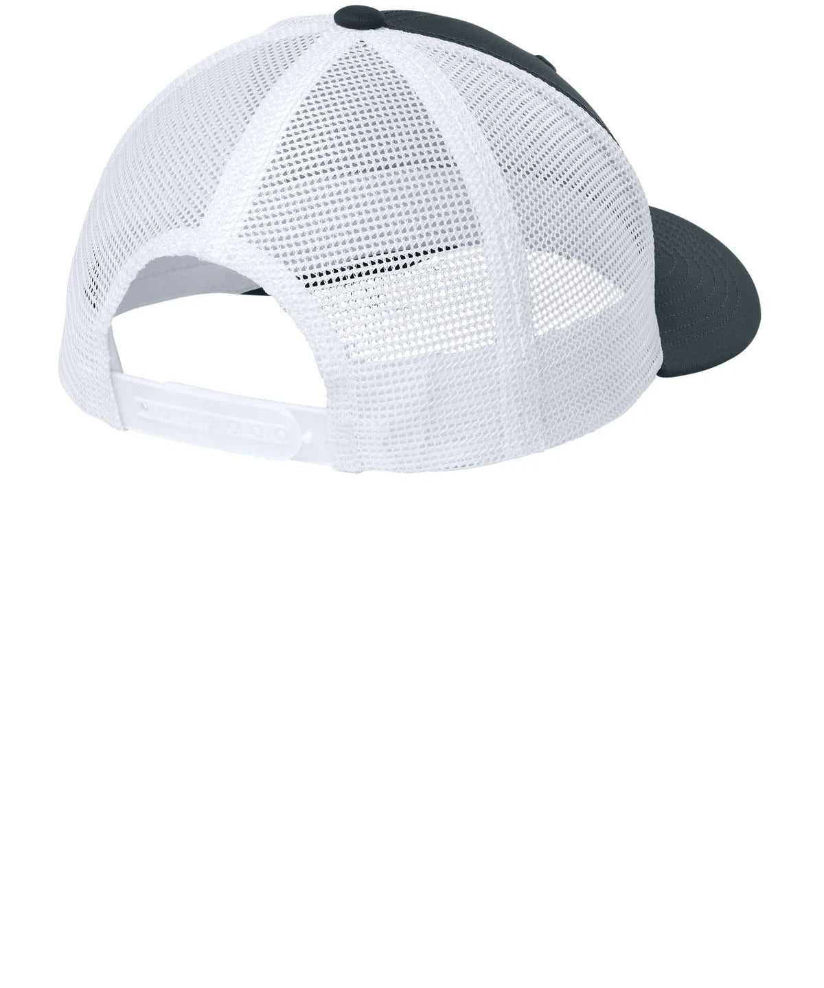 Ashwaubenon High School Football (Boys) - Iron Grey/ White Sport-Tek Club Trucker Cap STC46 (back)