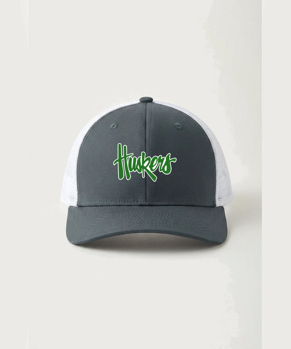 Holdingford High School Football (Boys) - Iron Grey/ White Sport-Tek Club Trucker Cap STC46