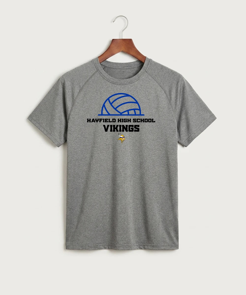 Hayfield High School Volleyball (Girls) - Gray Tee