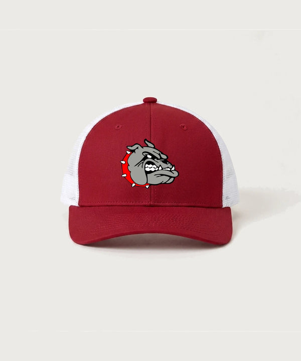 Otter Tail Central Football (Boys) - Deep Red/ White Sport-Tek Club Trucker Cap STC46