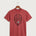 Buffalo High School Football (Boys) - Heather Red Port & Co Core Cotton Tee. PC54