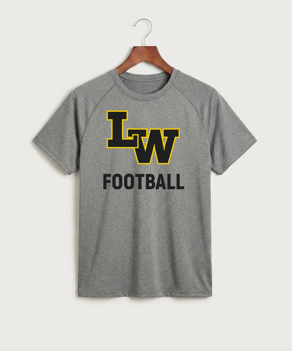 Le-Win Football - Gray Tee