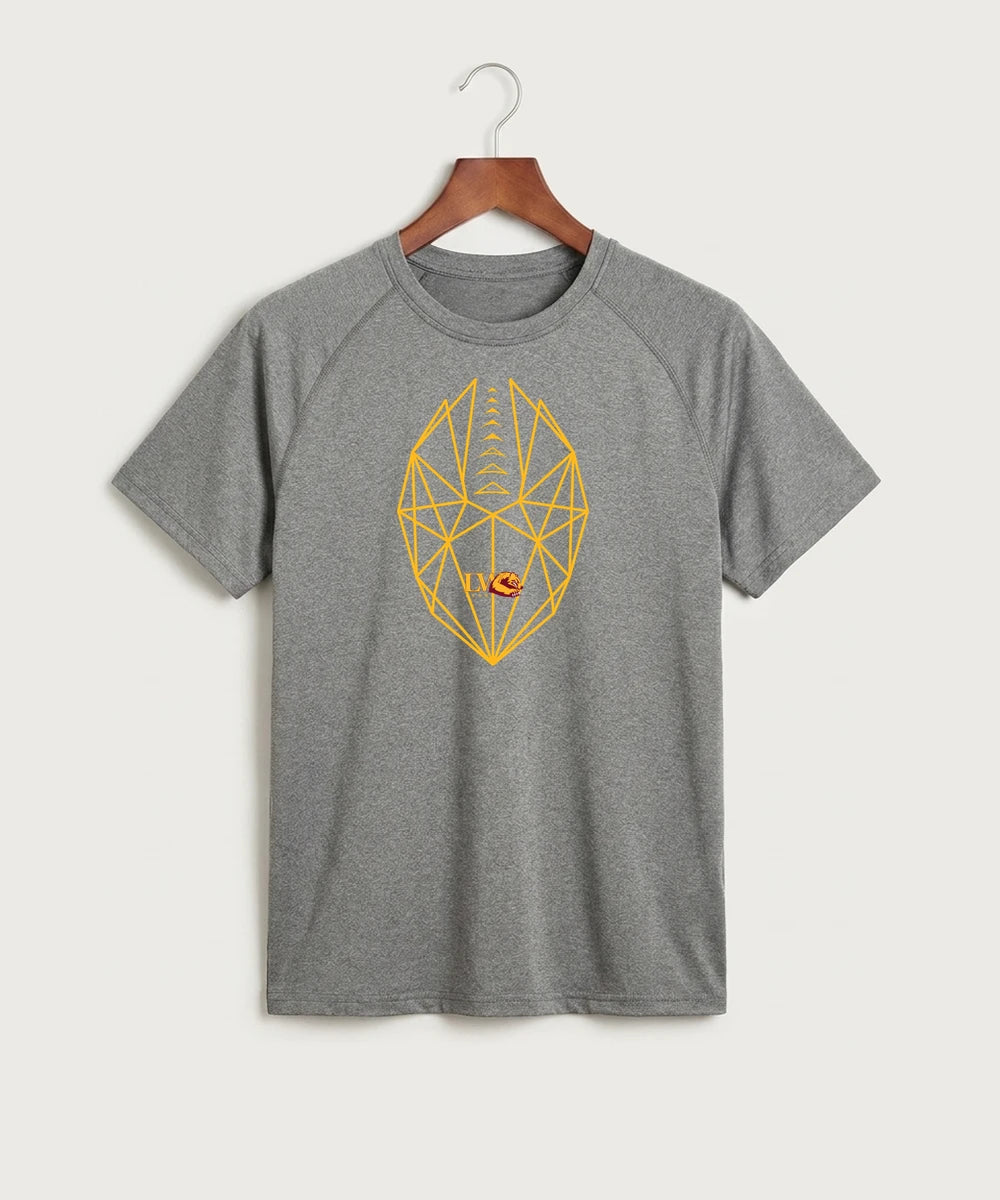 Lake of the Woods High School Football (Boys) - Gray Tee