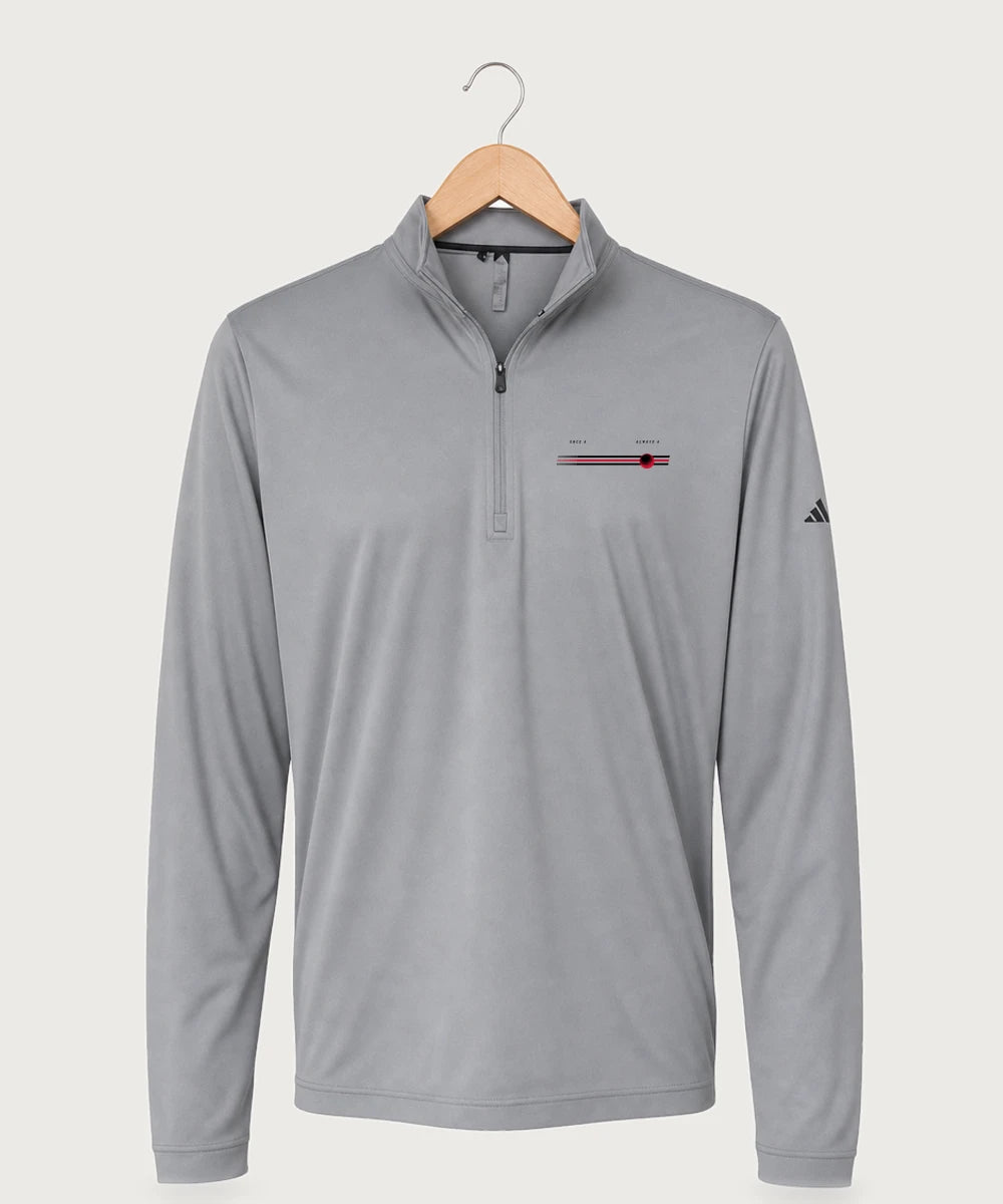 GF E2E Test 06 Girls Golf - Grey Three Men's Ultimate365 Lightweight Quarter-Zip Pullover