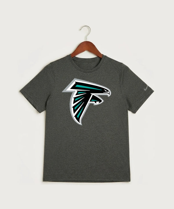 Fillmore Central High School Football (Boys) - Dark Smoke Heather Nike Youth Swoosh Sleeve rLegend Tee NKDX8787