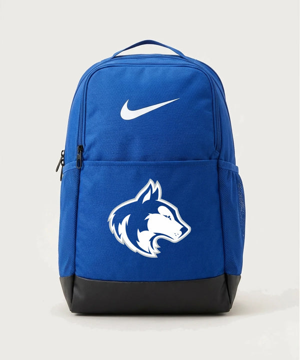 Owatonna High School Volleyball (Girls) - Game Royal Nike Brasilia Medium Backpack NKDH7709