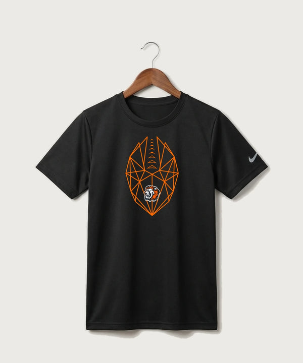 Ogilvie High School Football (Boys) - Black Nike Youth Swoosh Sleeve rLegend Tee NKDX8787