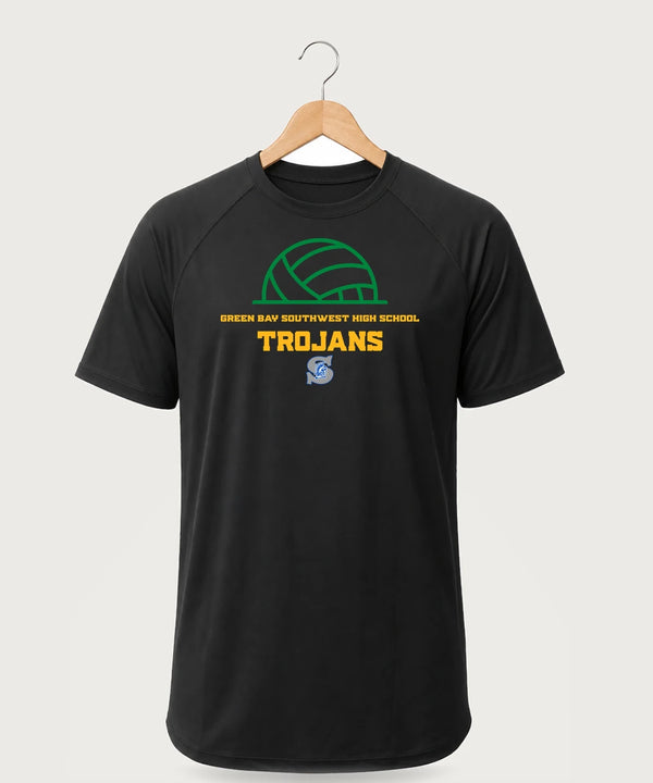 Green Bay Southwest High School Volleyball (Girls) - Black Tee