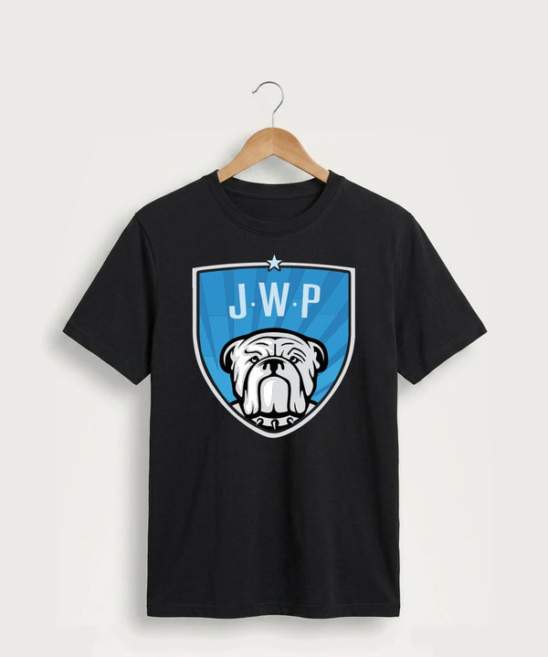Janesville Waldorf Pemberton Volleyball (Girls) - Jet Black Port & Co Core Cotton Tee. PC54