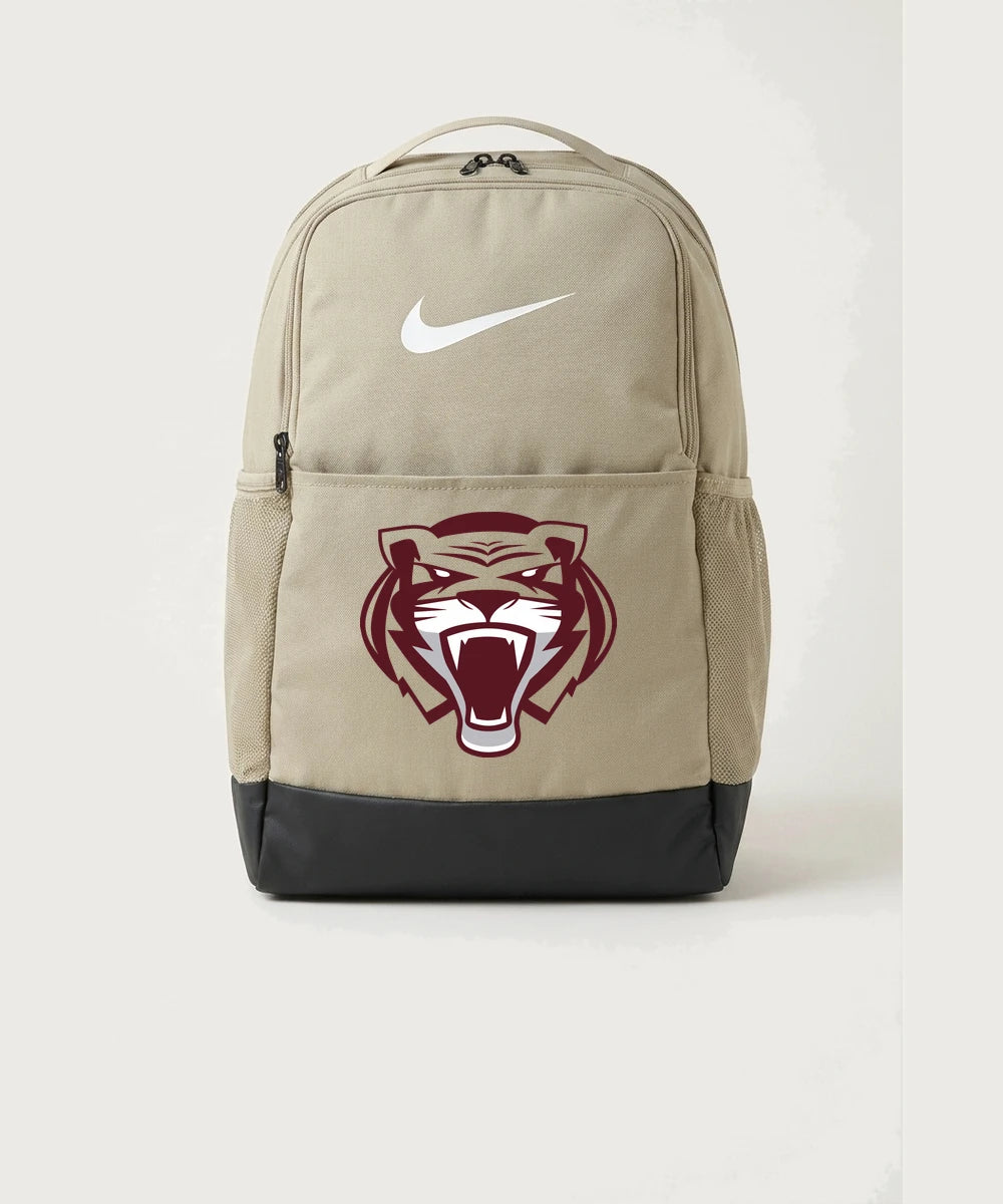 Stewartville High School Football (Boys) - Desert Khaki Nike Brasilia Medium Backpack NKDH7709