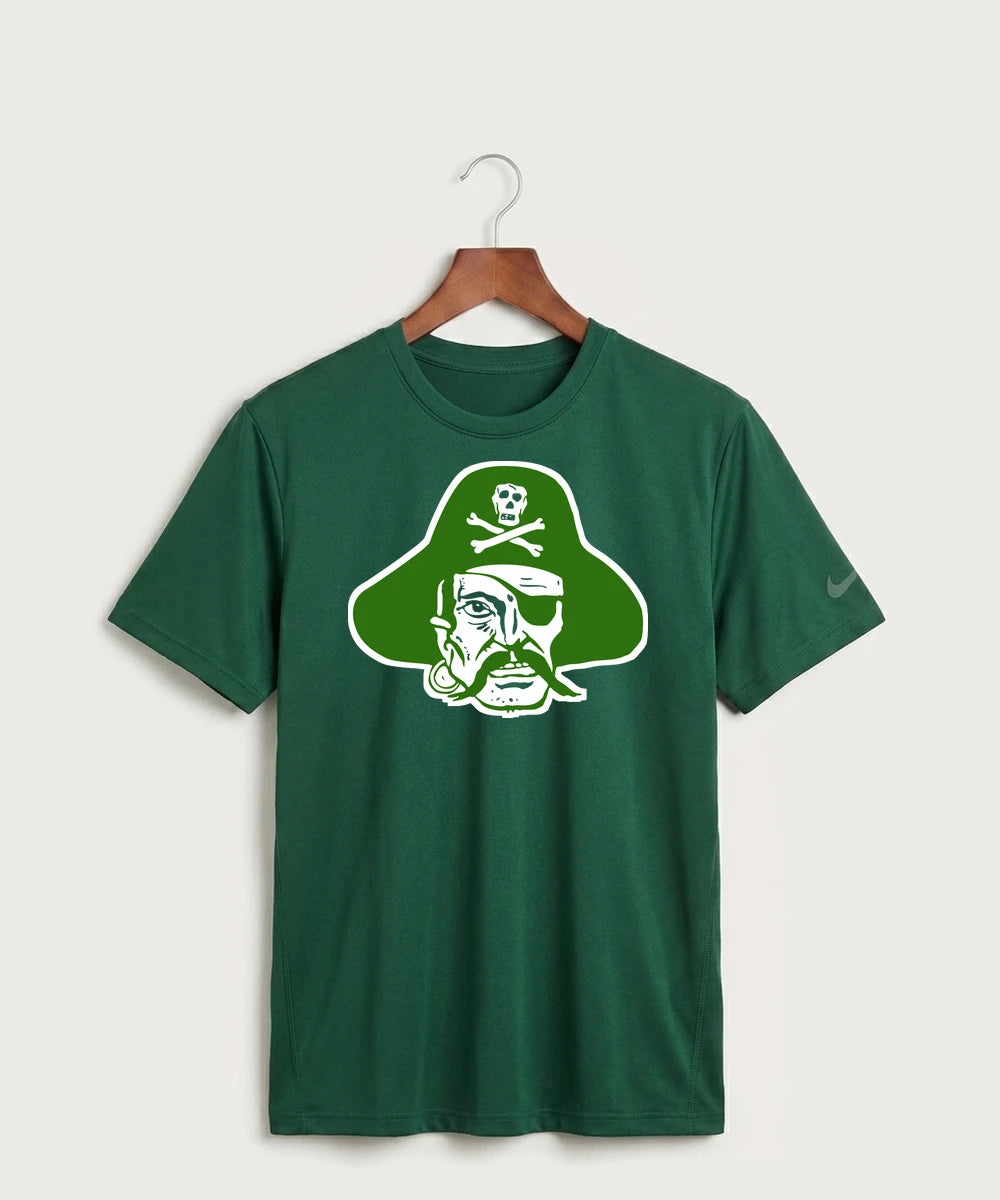 Verndale High School Football (Boys) - Gorge Green Nike Swoosh Sleeve rLegend Tee NKDX8730