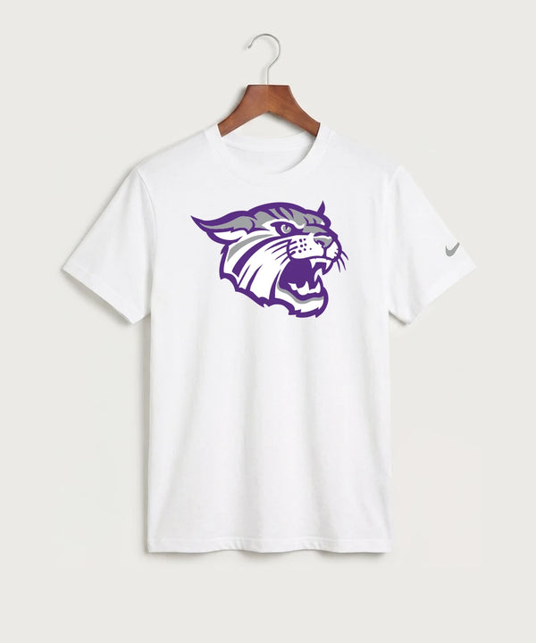 Goodhue High School Volleyball (Girls) - White Nike Swoosh Sleeve rLegend Tee NKDX8730