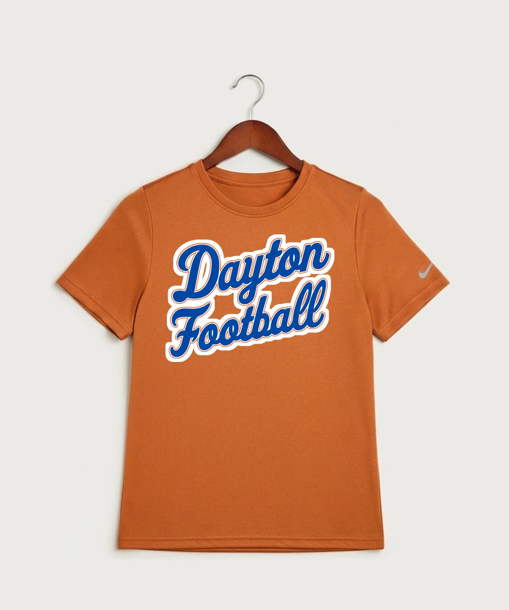 Jonathan Dayton High School Football Team Store - Desert Orange Nike Youth Swoosh Sleeve rLegend Tee NKDX8787