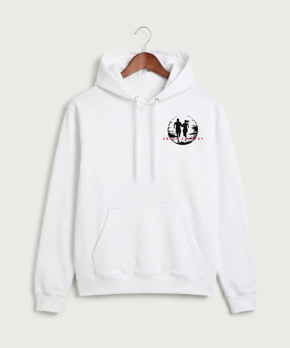 John Marshall High School Cross Country (Coed) - White Hoodie Value