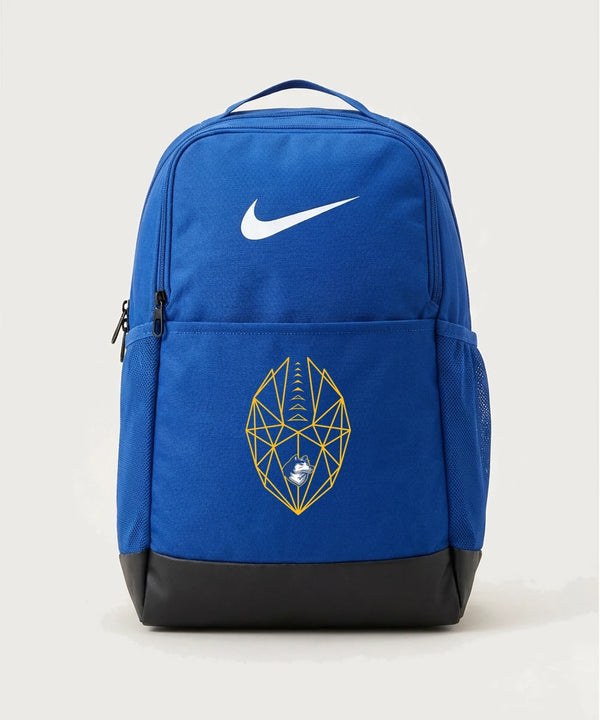 Bigfork Senior High School Football (Boys) - Game Royal Nike Brasilia Medium Backpack NKDH7709
