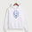 Red Lake County Central Football (Boys) - White Port & Co Core Fleece Pullover Hooded Sweatshirt. PC78H