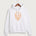 Underwood High School Football (Boys) - White Port & Co Core Fleece Pullover Hooded Sweatshirt. PC78H