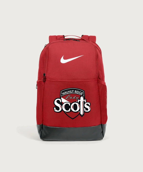 Walnut Ridge High School Basketball Team Store - University Red Nike Brasilia Medium Backpack NKDH7709