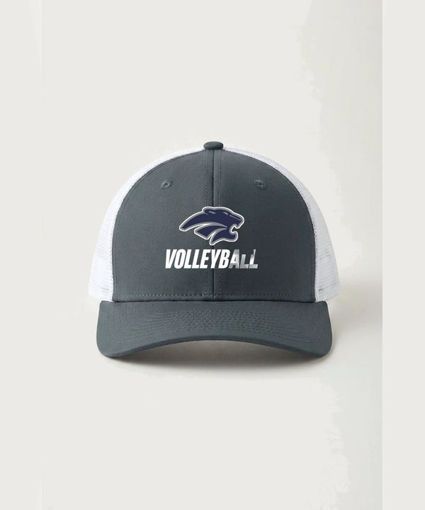 Zumbrota Mazeppa High School Volleyball (Girls) - Iron Grey/ White Sport-Tek Club Trucker Cap STC46