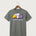 Grand Meadow Football - Medium Grey Port & Co Core Cotton Tee. PC54