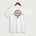 Fargo South High School Volleyball (Girls) - White Port & Co Core Cotton Tee. PC54