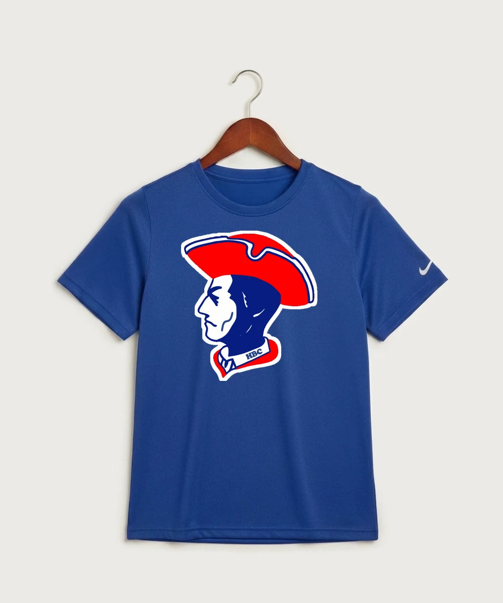Hills-Beaver Creek High School Volleyball (Girls) - Game Royal Nike Youth Swoosh Sleeve rLegend Tee NKDX8787