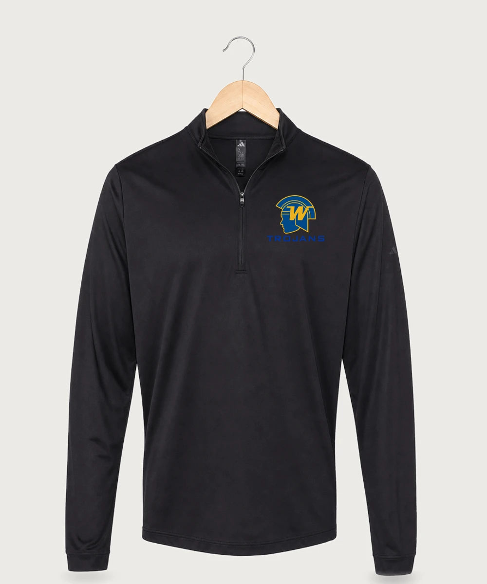 Wayzata High School Football (Boys) - Black Men's Ultimate365 Lightweight Quarter-Zip Pullover