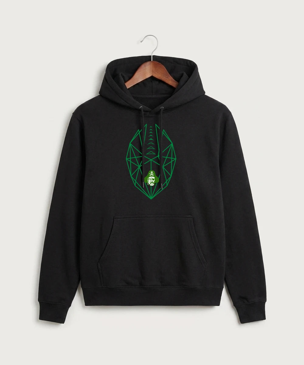 Verndale High School Football (Boys) - Black Hoodie Value