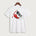 John Marshall High School Swimming (Girls) - White Port & Co Core Cotton Tee. PC54