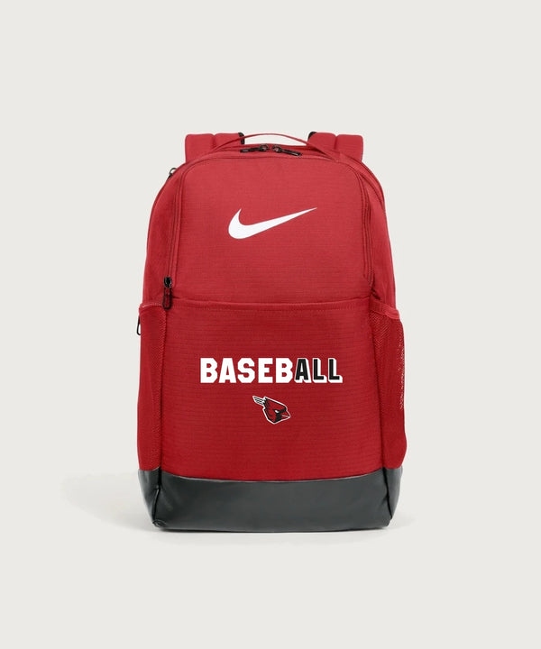 Forreston Baseball - University Red Nike Brasilia Medium Backpack NKDH7709