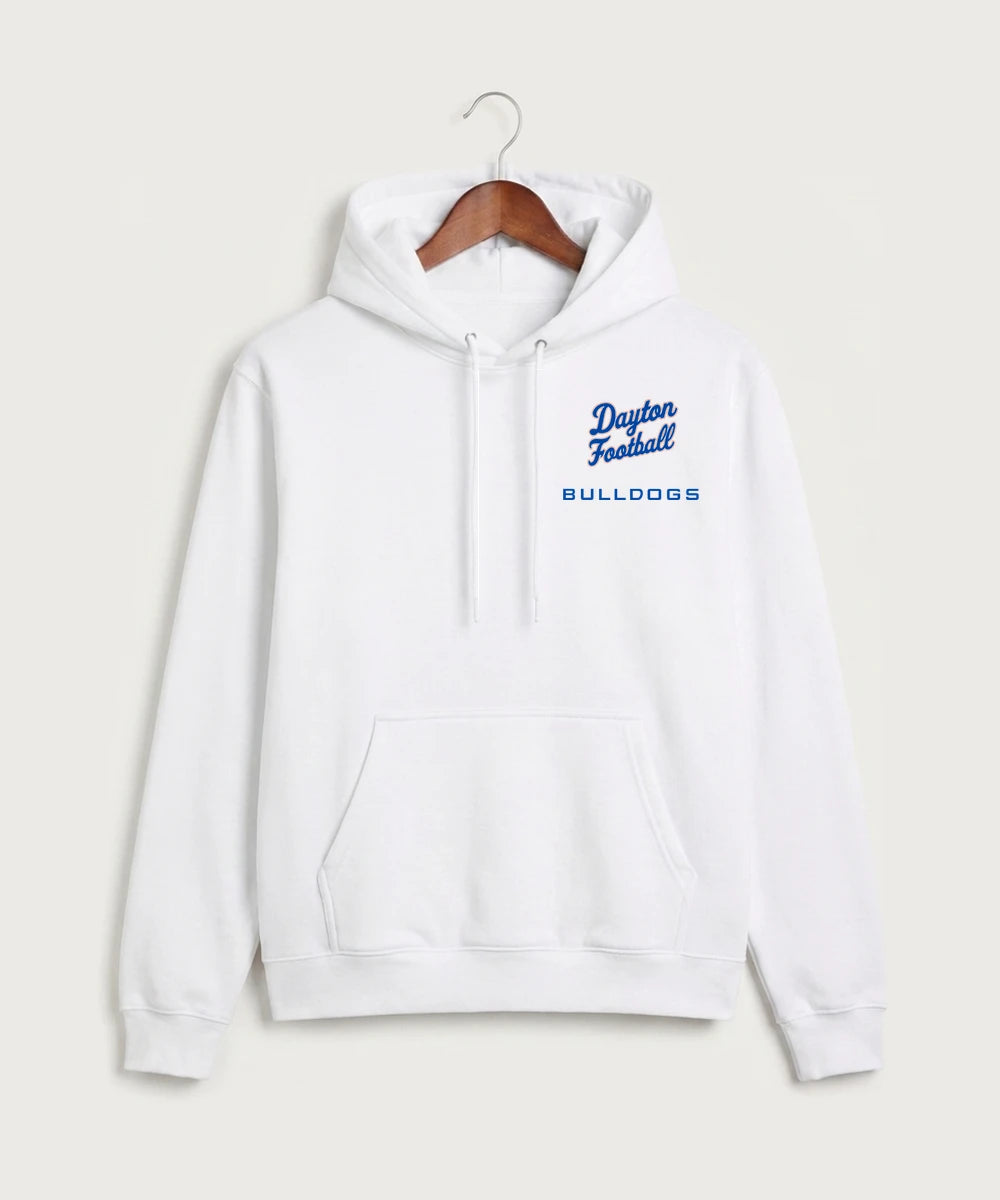 Jonathan Dayton High School Football Team Store - White Hoodie Value
