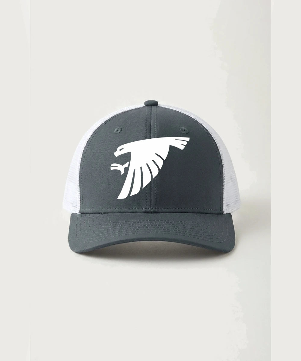 GF E2E Test 03 Girls Basketball - Iron Grey/ White Sport-Tek Club Trucker Cap STC46