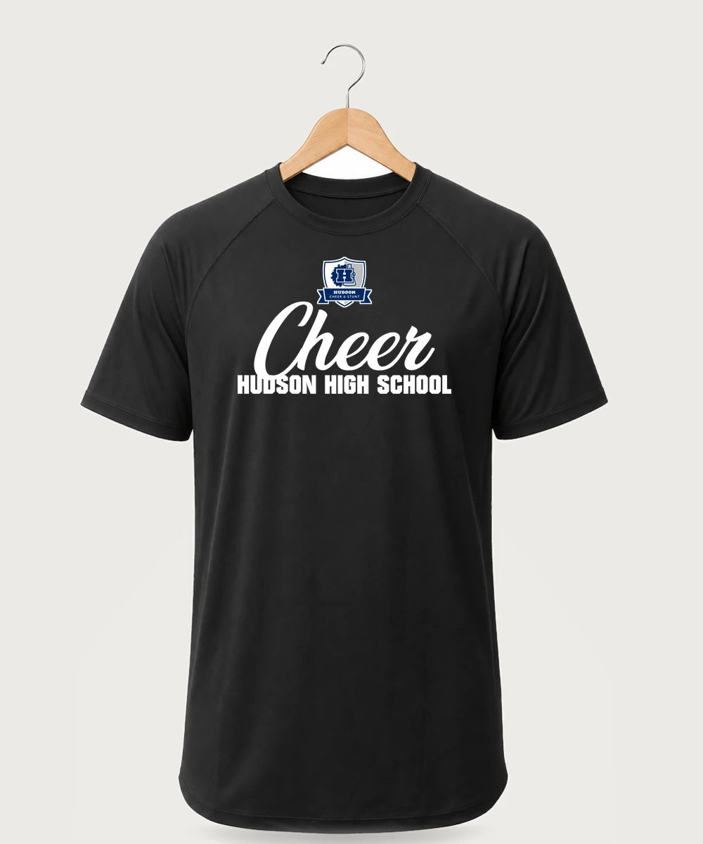 Hudson Cheer & Stunt - Black Tee