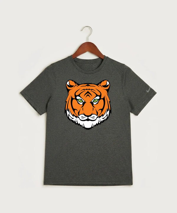 Princeton High School Football (Boys) - Dark Smoke Heather Nike Youth Swoosh Sleeve rLegend Tee NKDX8787