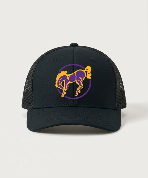 International Falls High School Football (Boys) - Black/ Black Sport-Tek Club Trucker Cap STC46
