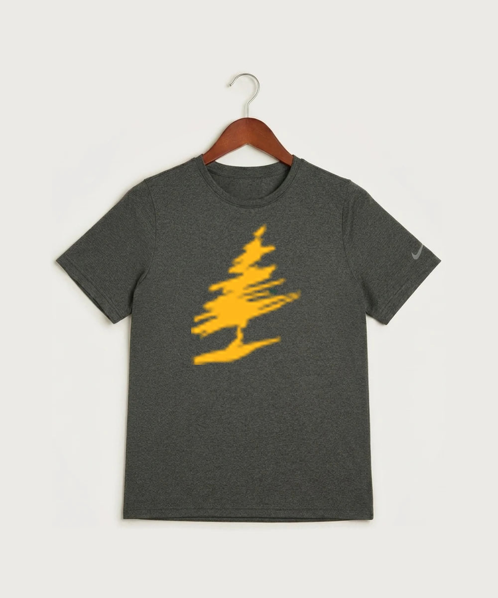 DC Everest High School Football - Dark Smoke Heather Nike Youth Swoosh Sleeve rLegend Tee NKDX8787