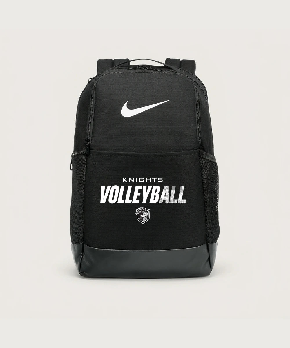 Kingsland High School Volleyball (Girls) - Black Nike Brasilia Medium Backpack NKDH7709