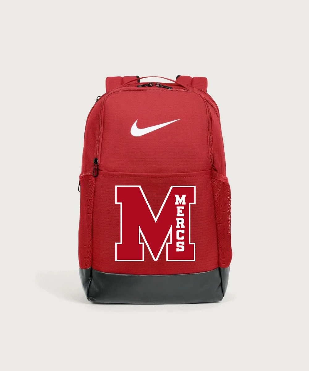 Mcgregor High School Volleyball (Girls) - University Red Nike Brasilia Medium Backpack NKDH7709