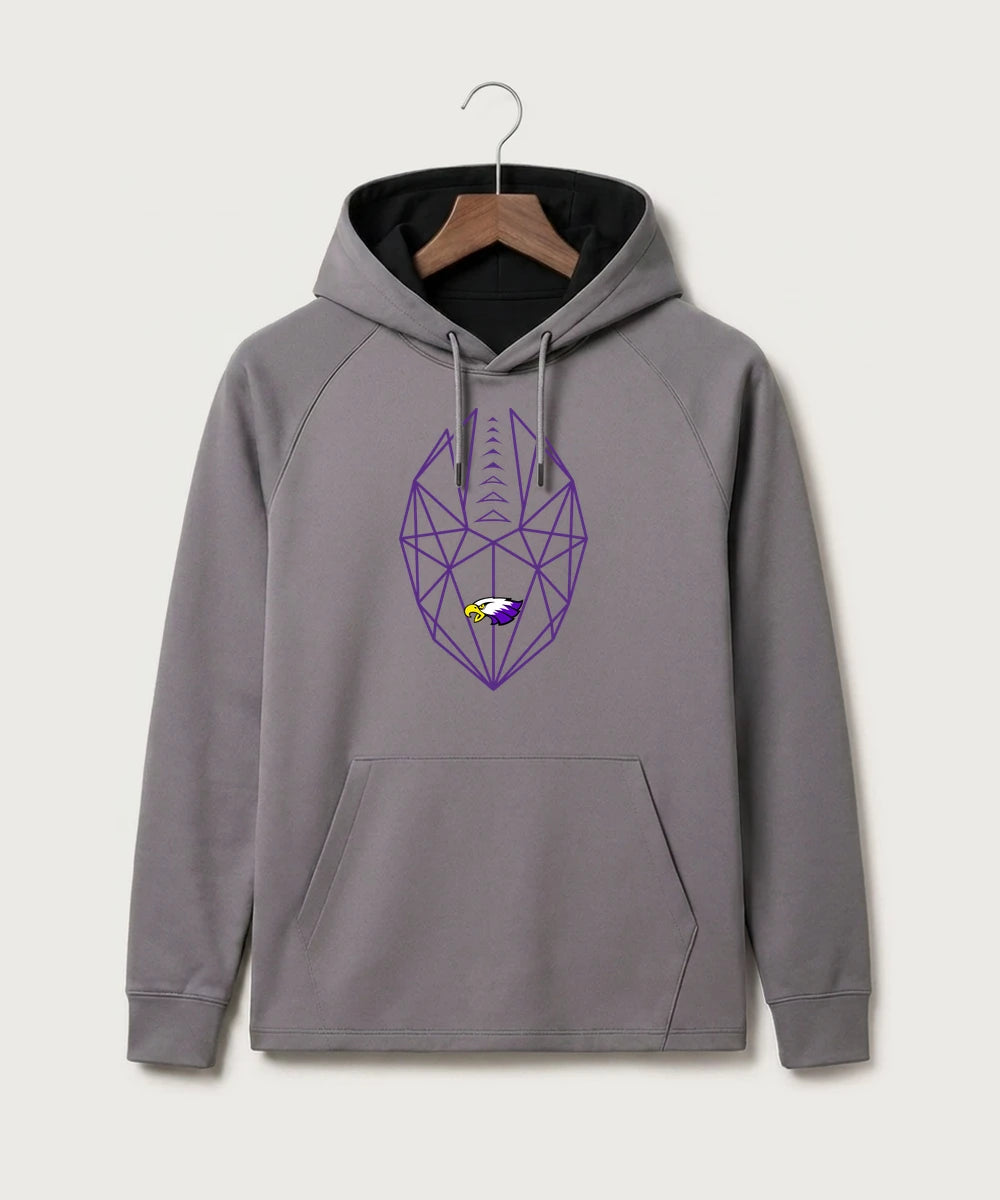 Red Wing High School Football - Gray Hoodie