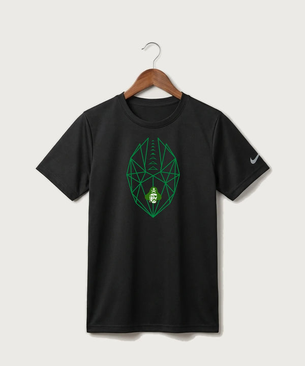 Verndale High School Football (Boys) - Black Nike Youth Swoosh Sleeve rLegend Tee NKDX8787