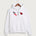 Forreston Track and Field - White Port & Co Core Fleece Pullover Hooded Sweatshirt. PC78H