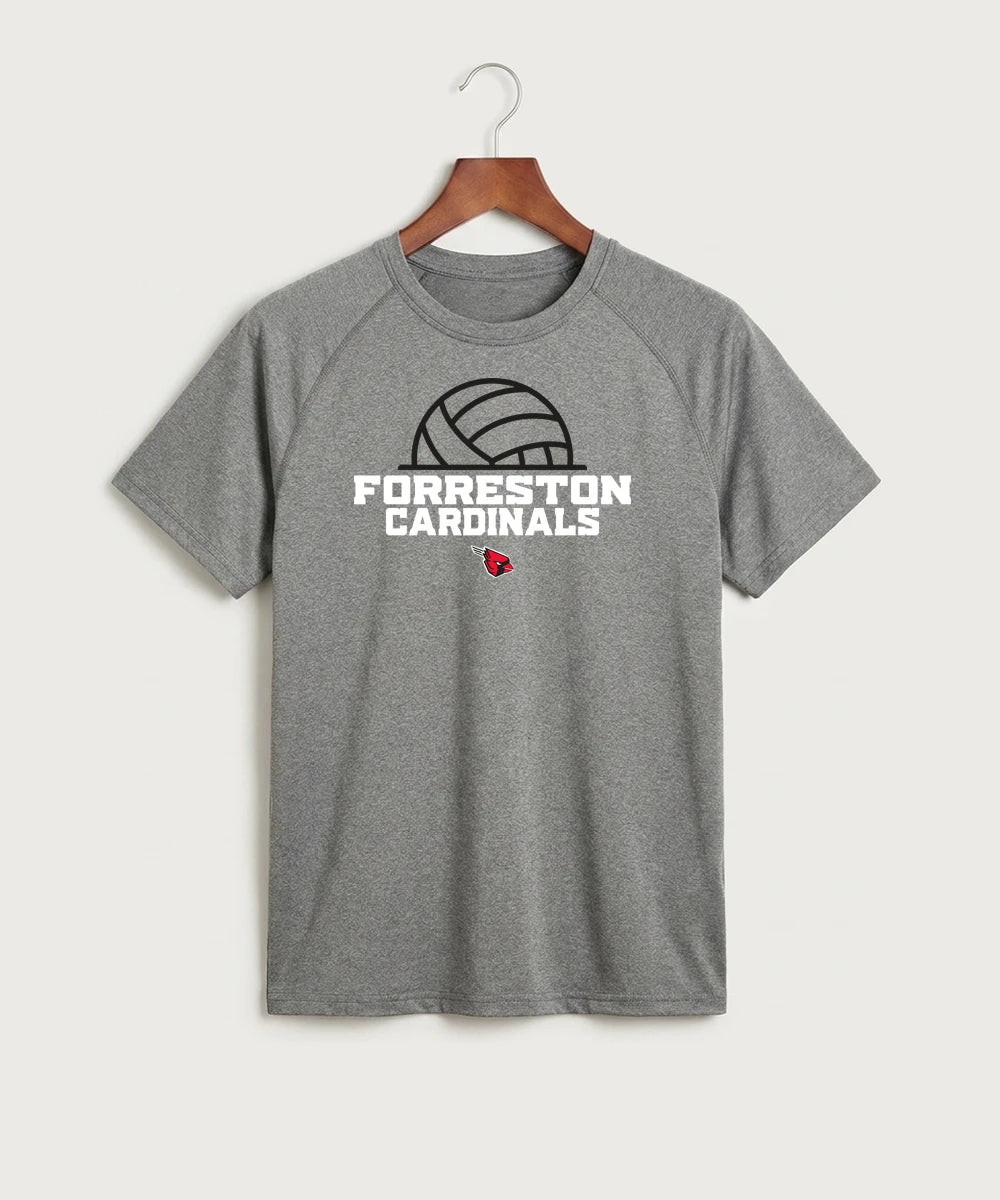 Forreston Volleyball - Gray Tee