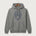 Grand Meadow Football - Medium Grey Port & Co Core Fleece Pullover Hooded Sweatshirt. PC78H