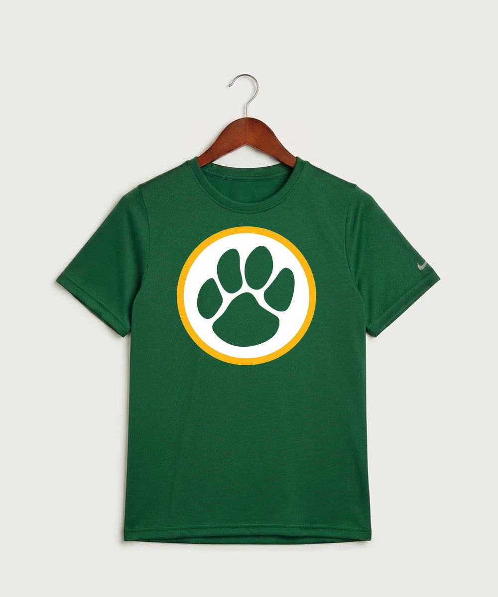 Ashwaubenon High School Football (Boys) (Sandbox) - Gorge Green Nike Youth Swoosh Sleeve rLegend Tee NKDX8787